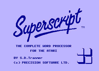 Superscript atari screenshot