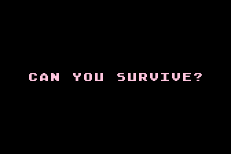 Survivor atari screenshot