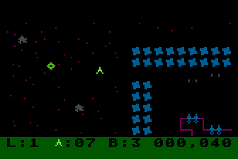 Survivor atari screenshot