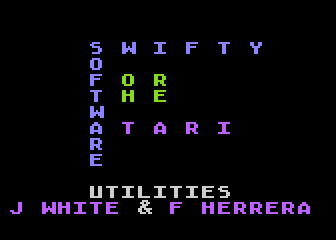 Swifty Utilities atari screenshot