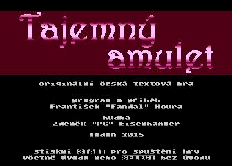 Tajemný Amulet atari screenshot