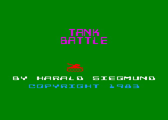 Tank Battle atari screenshot