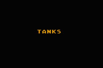Tanks atari screenshot