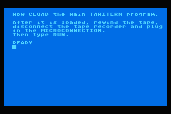 TariTerm atari screenshot