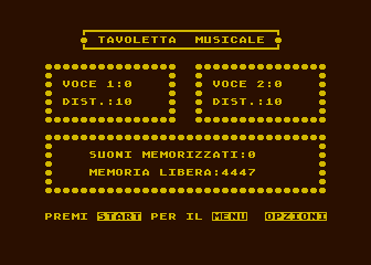 Tavoletta Musicale atari screenshot