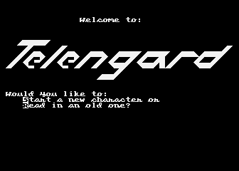 Telengard atari screenshot