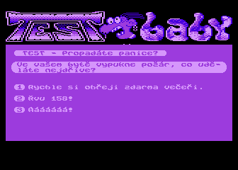 TestBaby atari screenshot