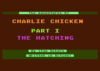 Adventures of Charlie Chicken (The) atari screenshot