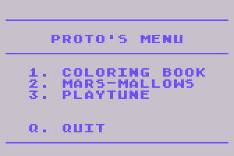 Adventures of Proto (The) atari screenshot