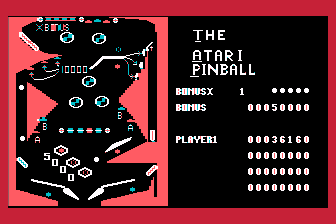 Atari Pinball (The) atari screenshot