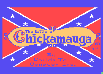 Battle of Chickamauga (The) atari screenshot
