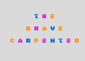 Brave Carpenter (The) atari screenshot