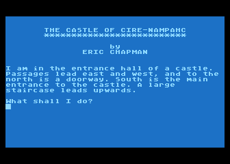 Castle of Cire-Nampahc (The) atari screenshot