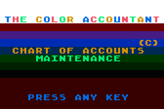 Color Accountant (The) atari screenshot