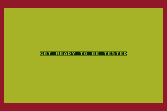 Einstein MemoryTrainer (The) atari screenshot