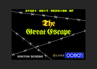 Great Escape (The) atari screenshot