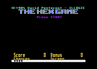 Hex Game (The) atari screenshot