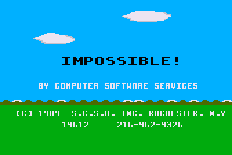 Impossible! (The) atari screenshot