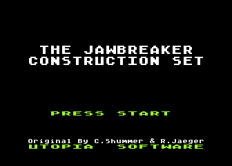 Jawbreaker Construction Set (The) atari screenshot