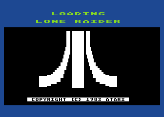 Lone Raider (The) atari screenshot