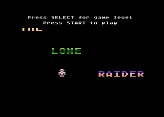 Lone Raider (The) atari screenshot