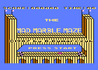 Mad Marble Maze (The) atari screenshot
