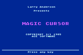 Magic Cursor (The) atari screenshot