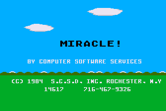 Miracle! (The) atari screenshot