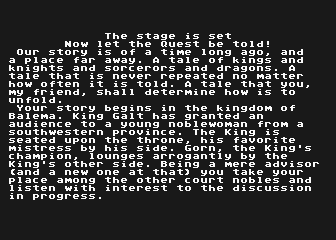Quest (The) atari screenshot