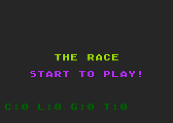 Race (The) atari screenshot