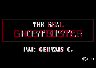 Real Ghostbuster (The) atari screenshot