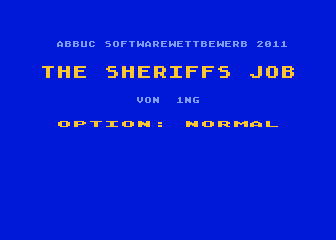 Sheriff's Job (The) atari screenshot
