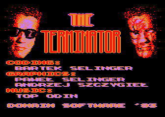 Terminator (The) atari screenshot