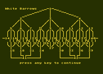 White Barrows (The) atari screenshot