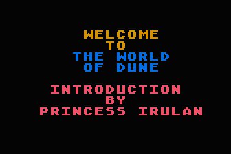 World of Dune (The) atari screenshot