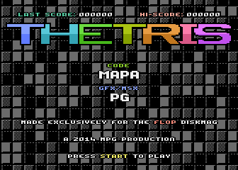 Thetris atari screenshot