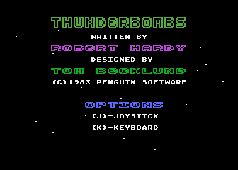 Thunderbombs atari screenshot