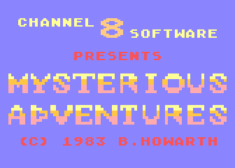 Mysterious Adventure No.  2 - The Time Machine atari screenshot