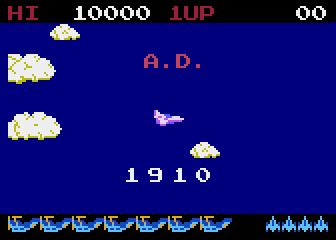 Time Pilot atari screenshot