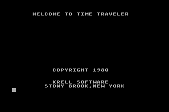 Time Traveler atari screenshot