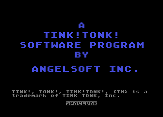 Tink! Tonk! - Tink's Adventure atari screenshot