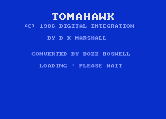 Tomahawk atari screenshot