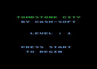 Tombstone City atari screenshot