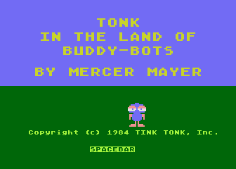Tink! Tonk! - Tonk in the Land of Buddy-Bots atari screenshot