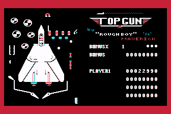 Top Gun atari screenshot