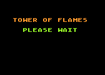 Tower of Flames atari screenshot
