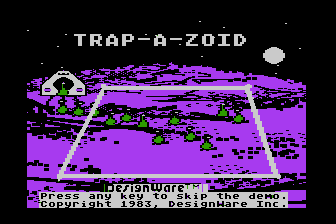 Trap-a-Zoid atari screenshot