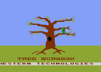 Tree Surgeon atari screenshot