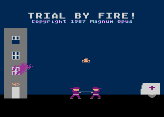 Trial by Fire! atari screenshot