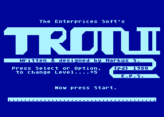 Tron II atari screenshot